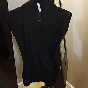 Black wrap top Bella D
